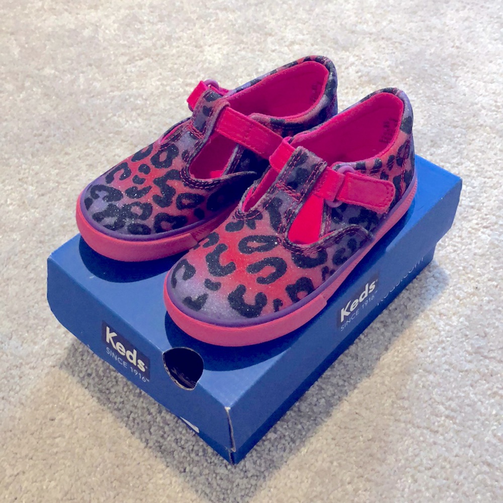 Keds Daphne Leopard Print Toddler shoes